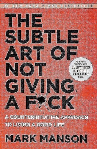 Literature In English The Subtle Art Of Not Giving A F Ck By Mark