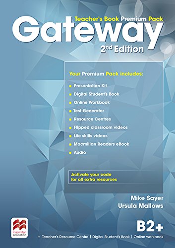 Gateway 2nd Edition - Teacher’s Book Premium Pack (B2+) By Dave Spencer ...