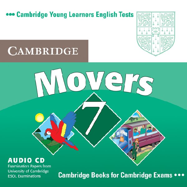 japan test english cambridge CD Young Movers Audio   7 Learners Tests English Cambridge