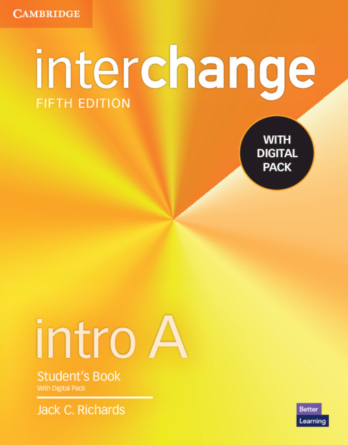 Interchange 5th Edition - Student's Book with Digital Pack (Intro