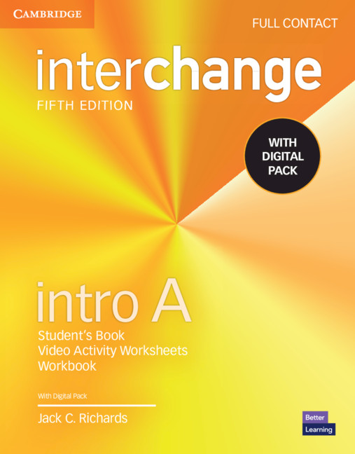 Interchange Intro A Full Contact with Digital Pack [書籍]