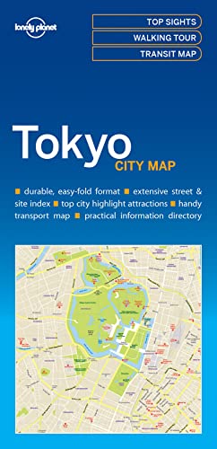 Travelling Japan - Lonely Planet Tokyo City Map (Maps) by Lonely Planet ...