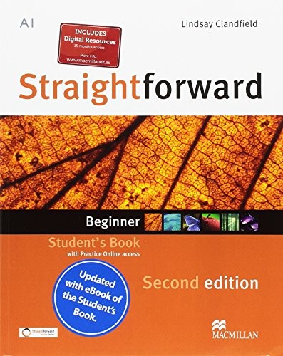 Macmillan STRAIGHTFORWARD Second Edition ELEMENTARY Student's Book @ BRAND  NEW @